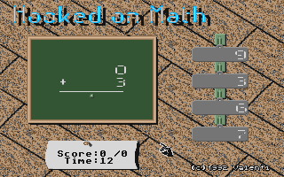 Hooked on Math atari screenshot